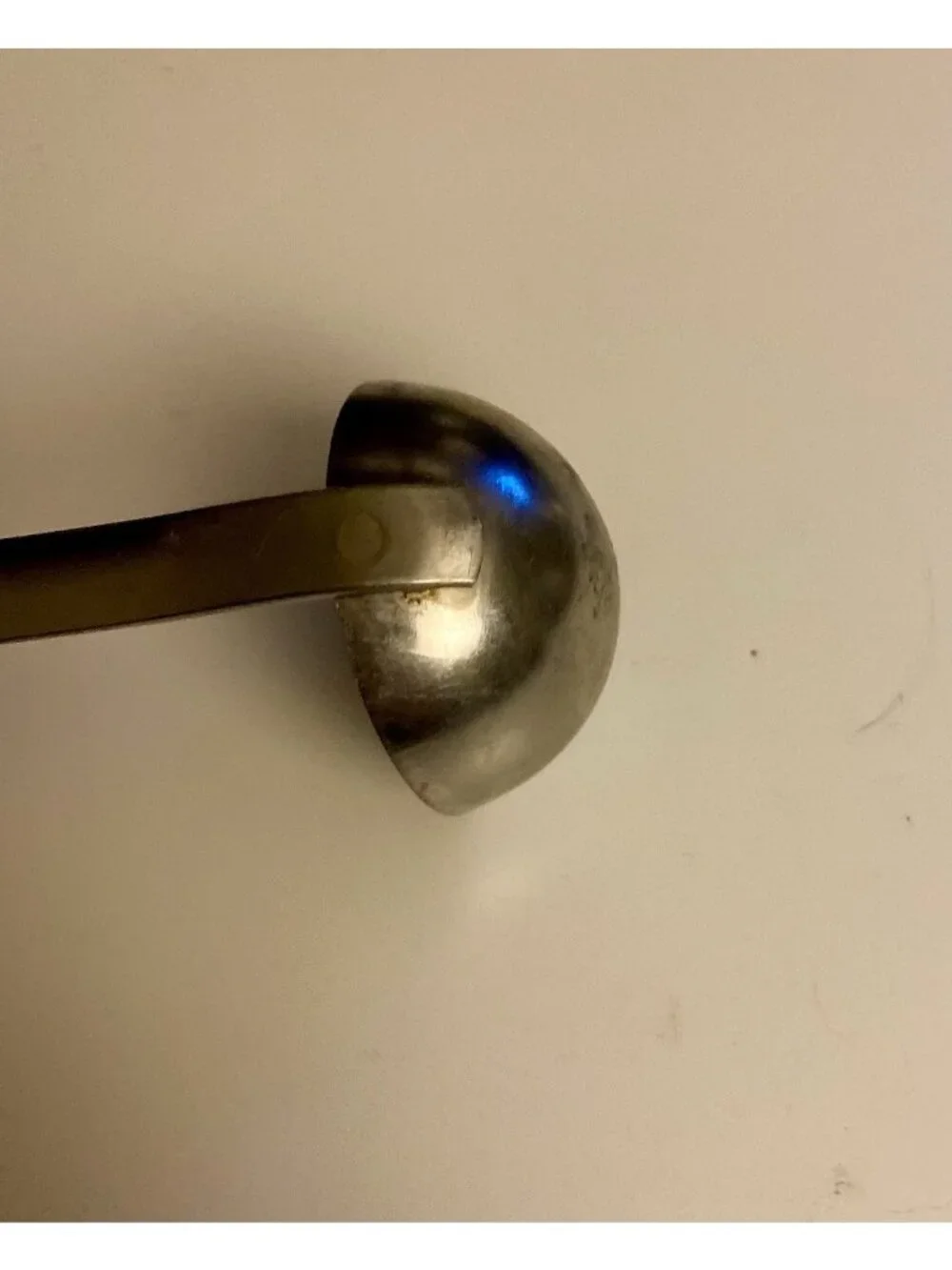 Vtg Vollrath Sauce Ladle Stainless Steel 1/2 Oz Kitchen Hooked 5800 Sauces Soup